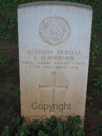 Dar Es Salaam War Cemetery - Hodson, G H